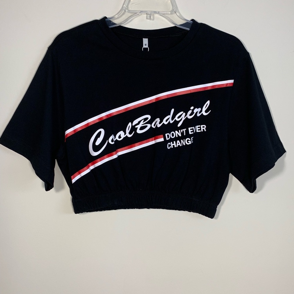 Vogue | Sexy | Lounge Cool Bad Girl Crop Top Sz M